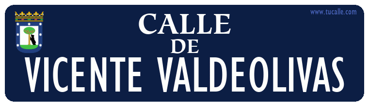 cartel_de_calle-de-VICENTE VALDEOLIVAS_en_madrid_antiguo